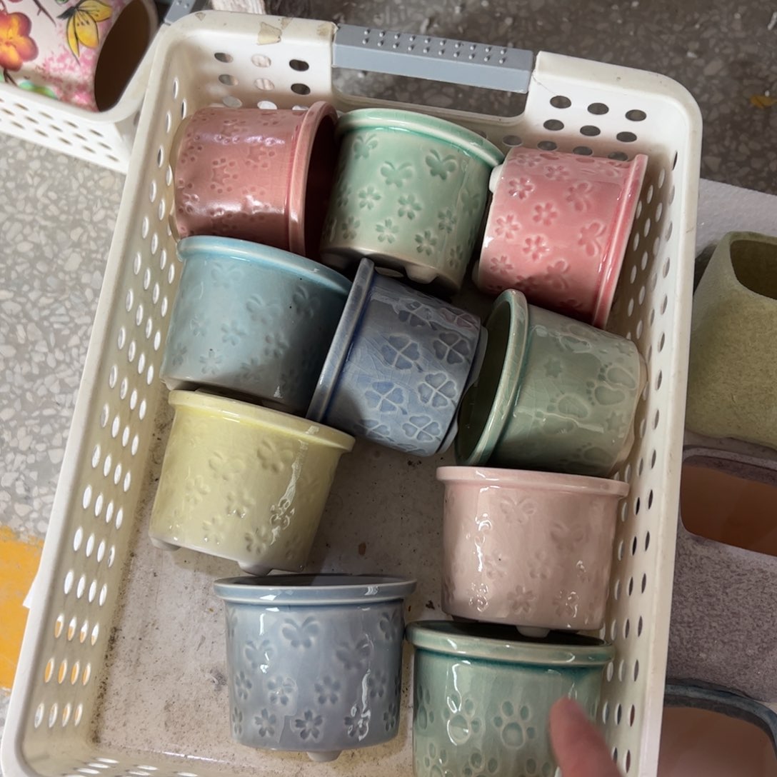 陶瓷多肉小花盆@@1683