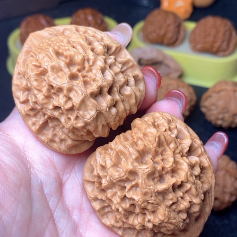 【闪购商品】文玩核桃把件698号官帽48