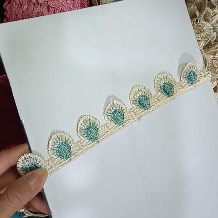 25米刺绣花边辅料装饰品