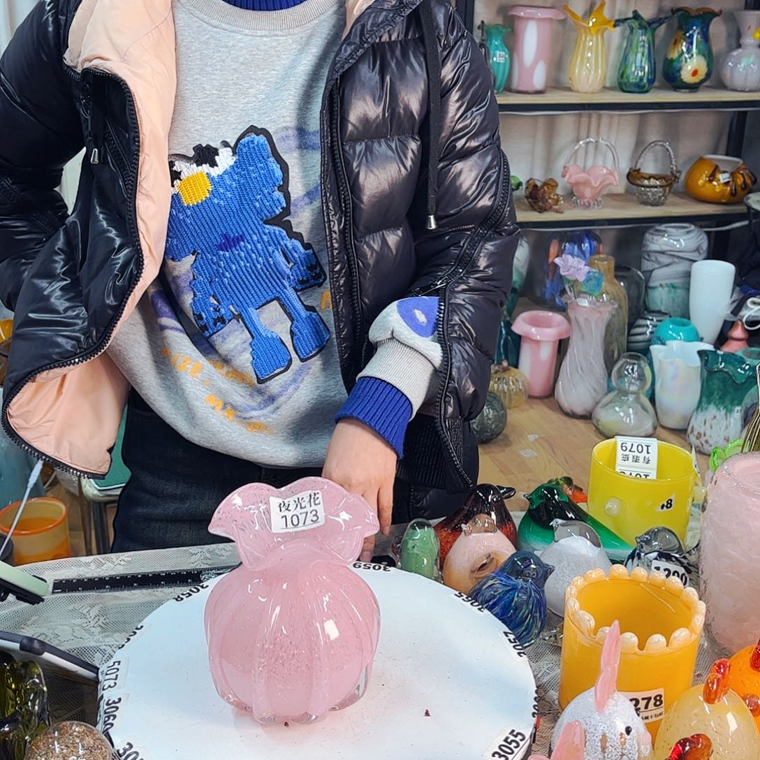 夜光钱袋家悦琉璃工艺品