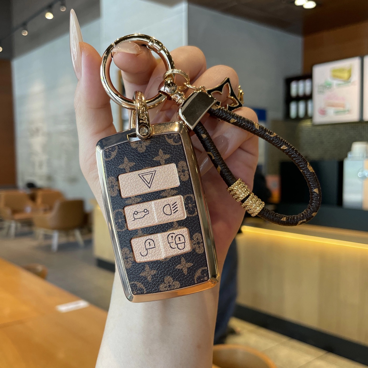 【路虎/捷豹】适用揽胜极光L壳发现4运动版5车星脉神行者卫士钥匙套