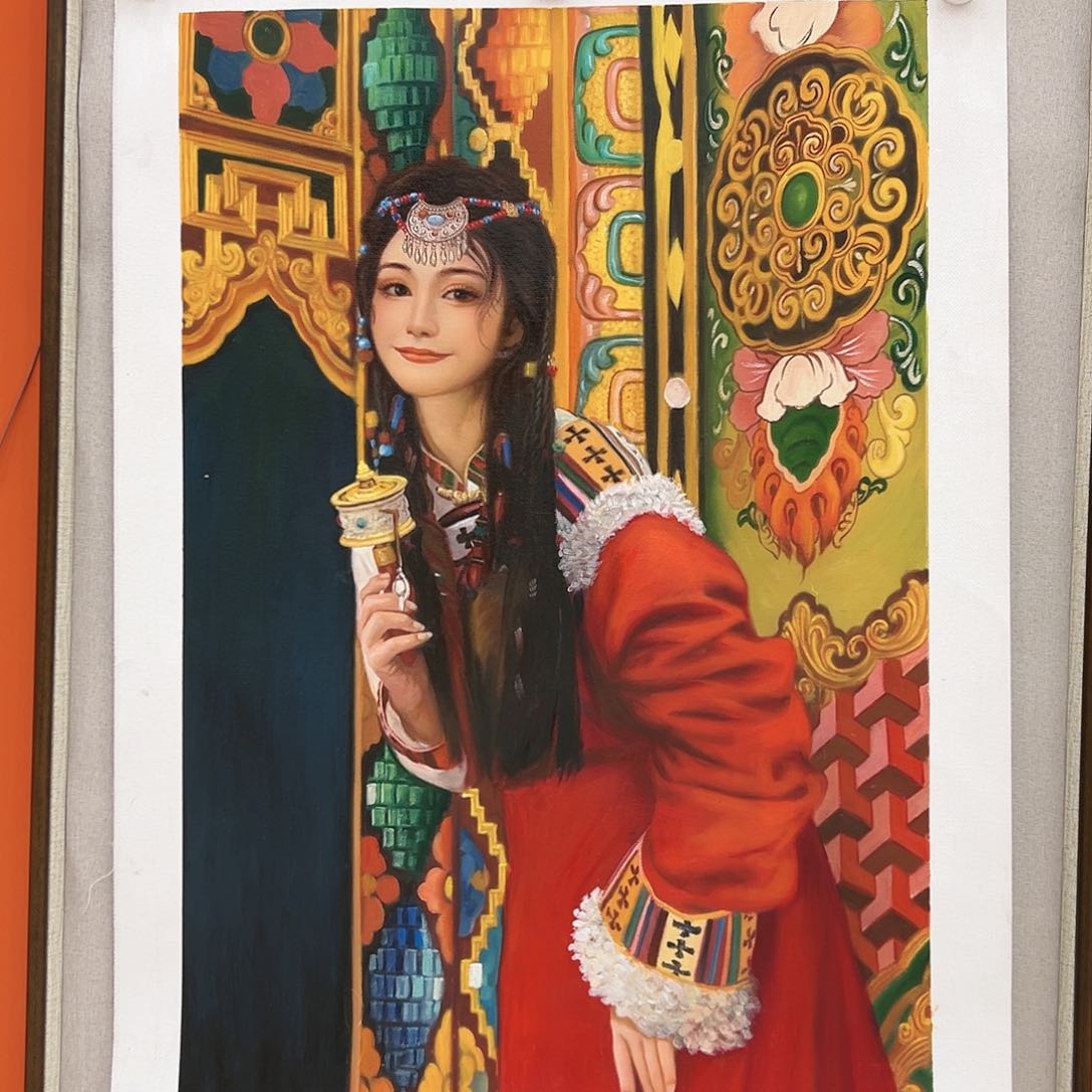 国画二郎展览原作