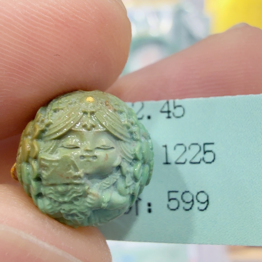 绿松石未镶嵌配饰