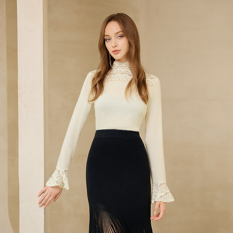 BADINA雪纺衫654M013