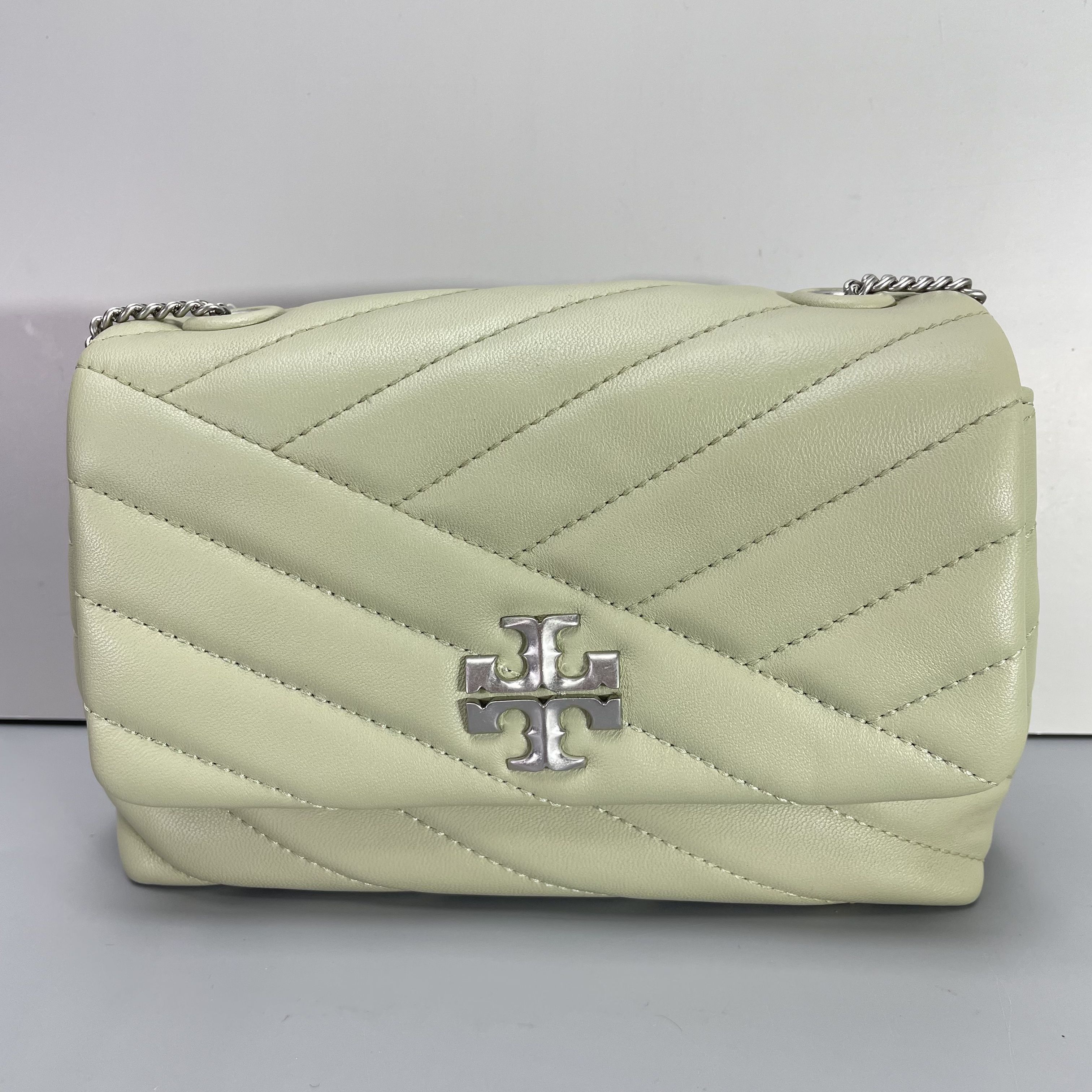 95新 TORY BURCH/汤丽柏琦 kira迷你链条包18*12*6cm E060802