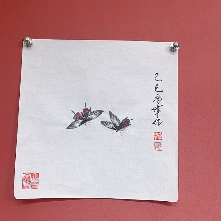 国画冯老师手绘作品