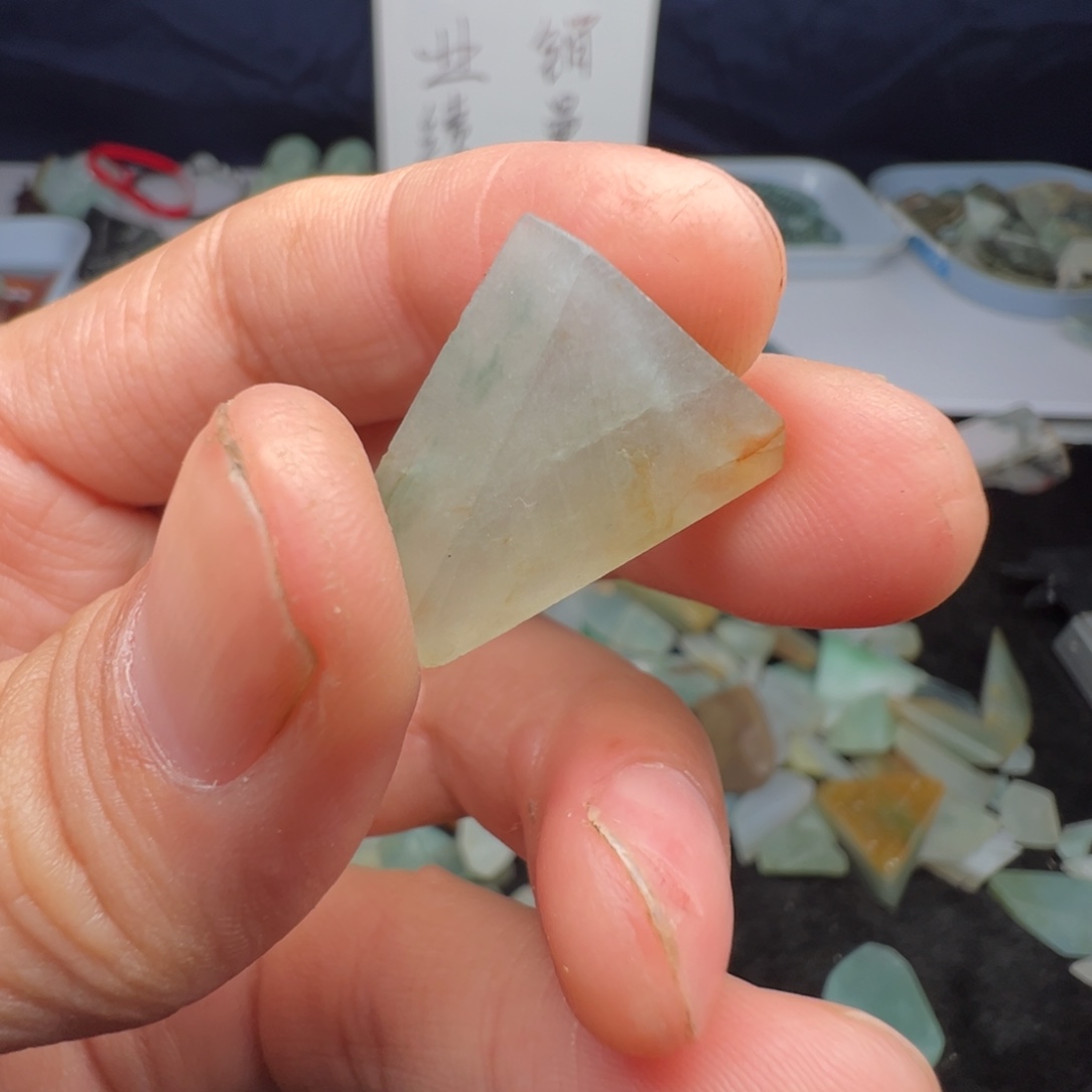 翡翠裸石缅甸翡翠A货