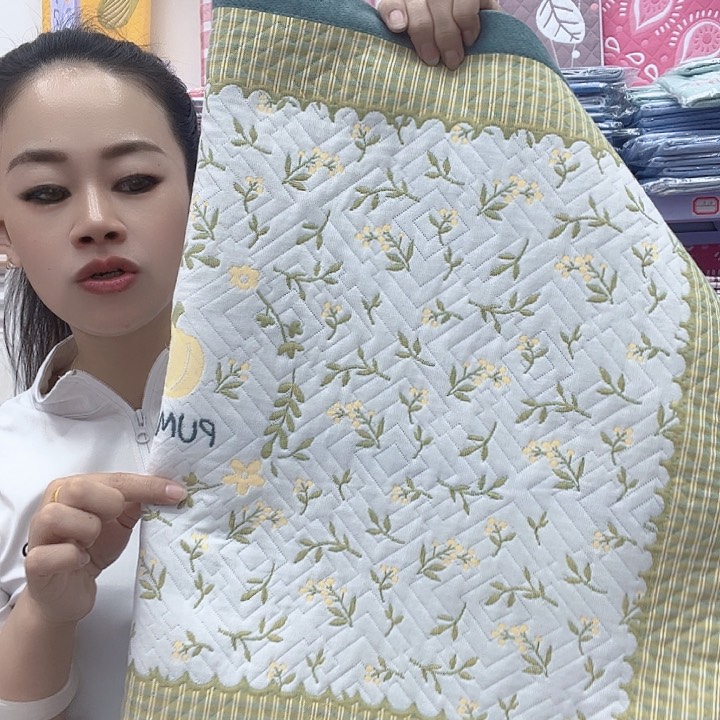 棉绿色小南瓜纯棉