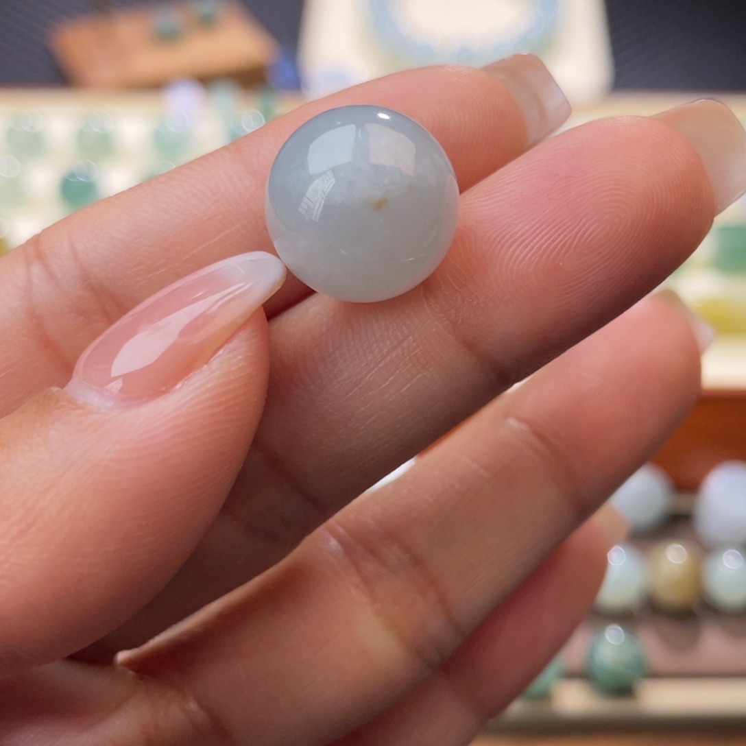 翡翠散珠福利漏-大圆珠14.1 有棉