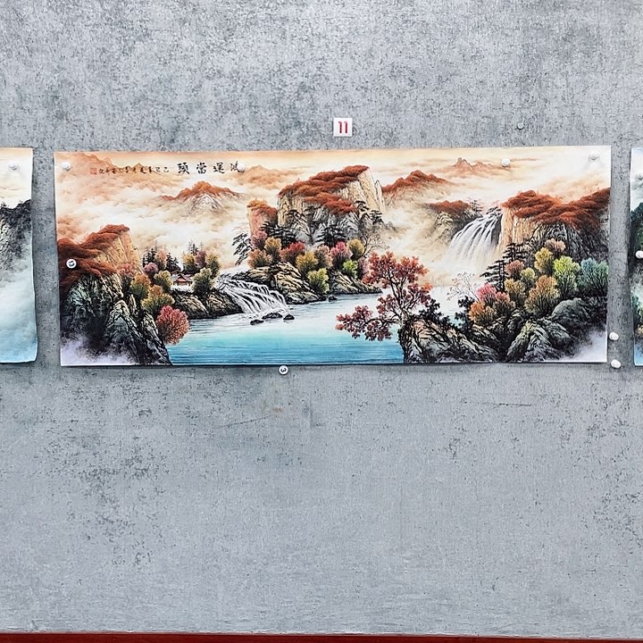 绘画建**胜绘画作品黄喜三画芯