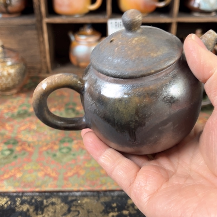 杯柴烧茶器主人壶壶
