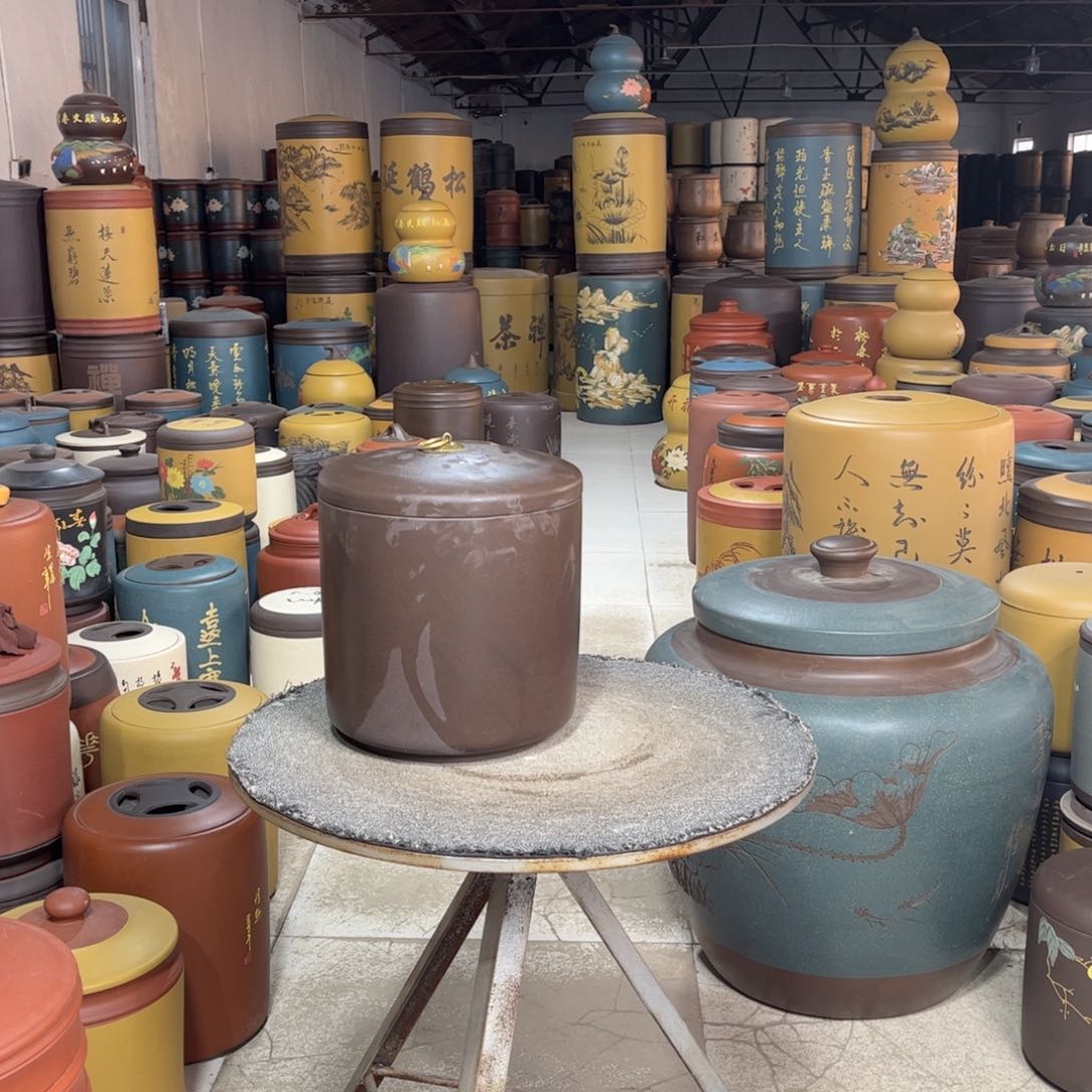 紫砂茶叶罐茶叶罐