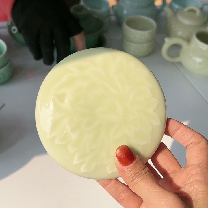 小米茶器龙泉青瓷