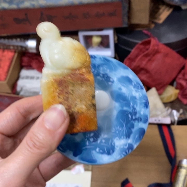 瓷片哈中古工艺品树脂
