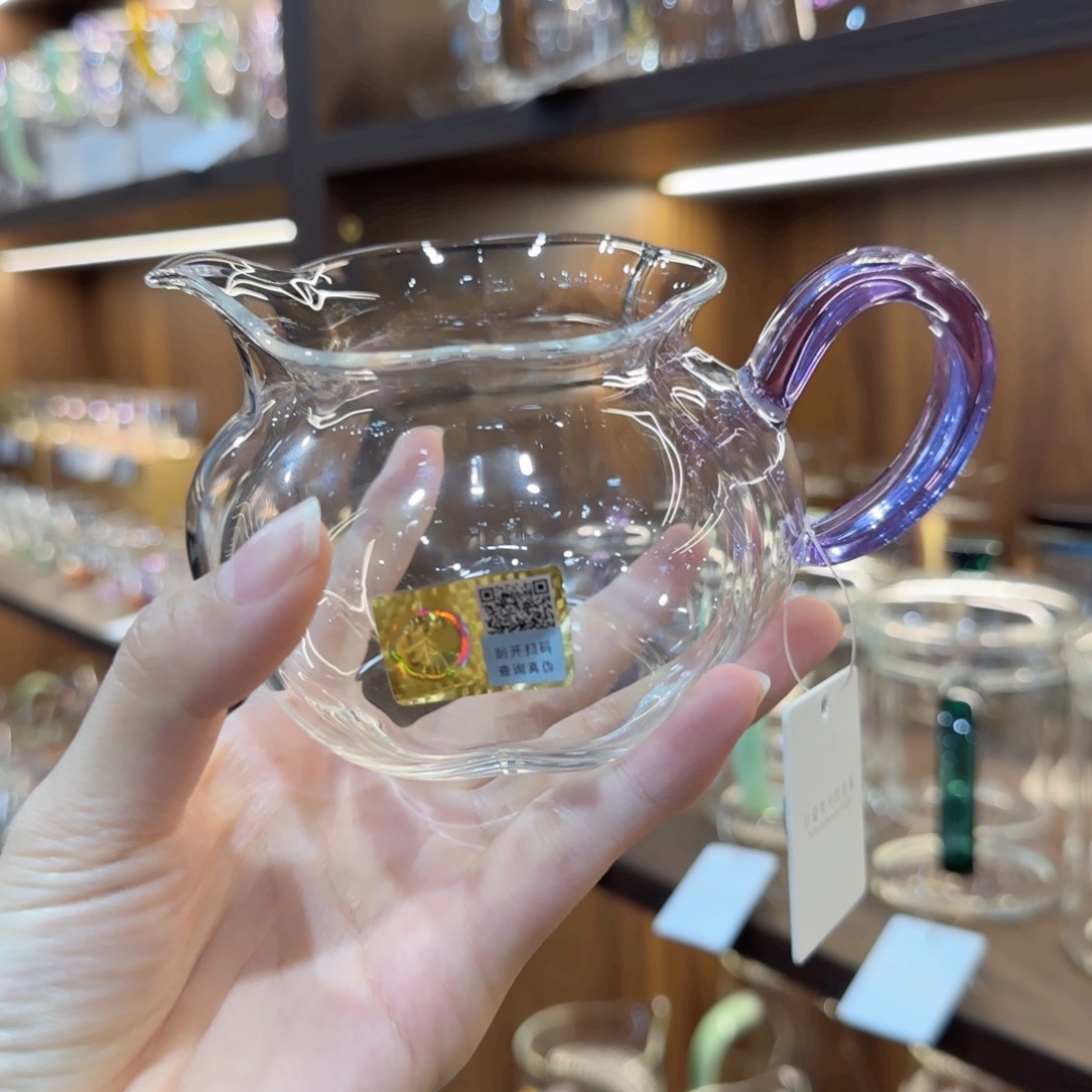 纳福浅紫色公道杯