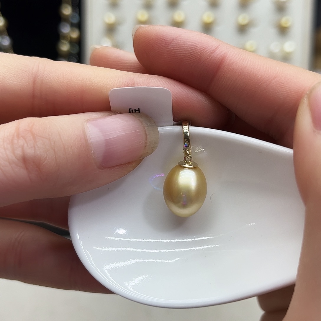 银S925镶嵌颈饰海水珍珠