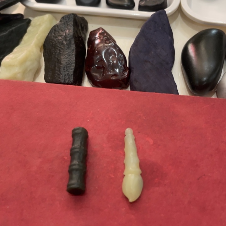 玄***人玉新疆的戈壁料子沙枣青