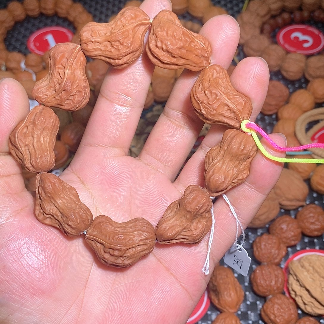 手串文玩核桃小鸟手串