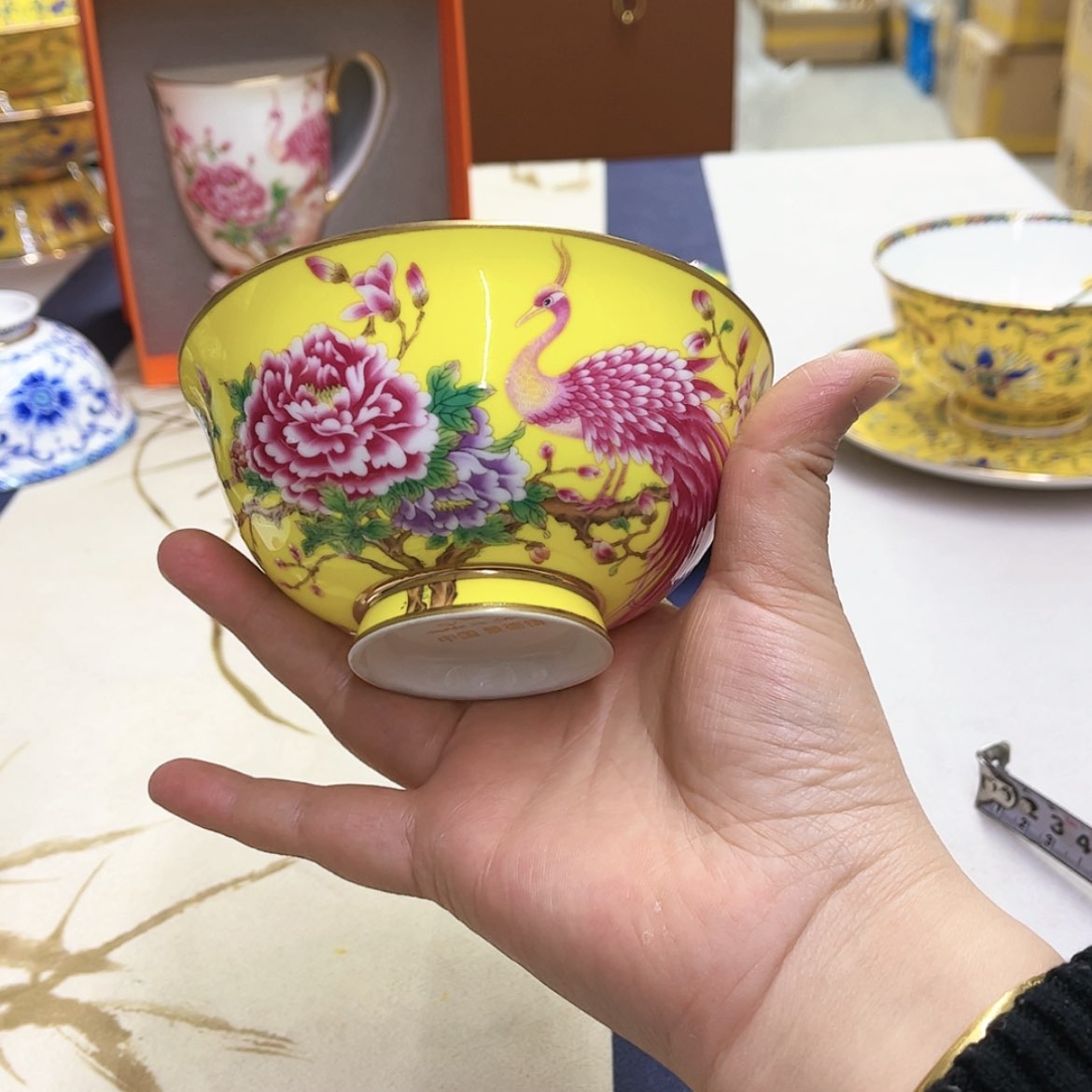 【闪购商品】珐琅4.5英寸6黄。。。。。