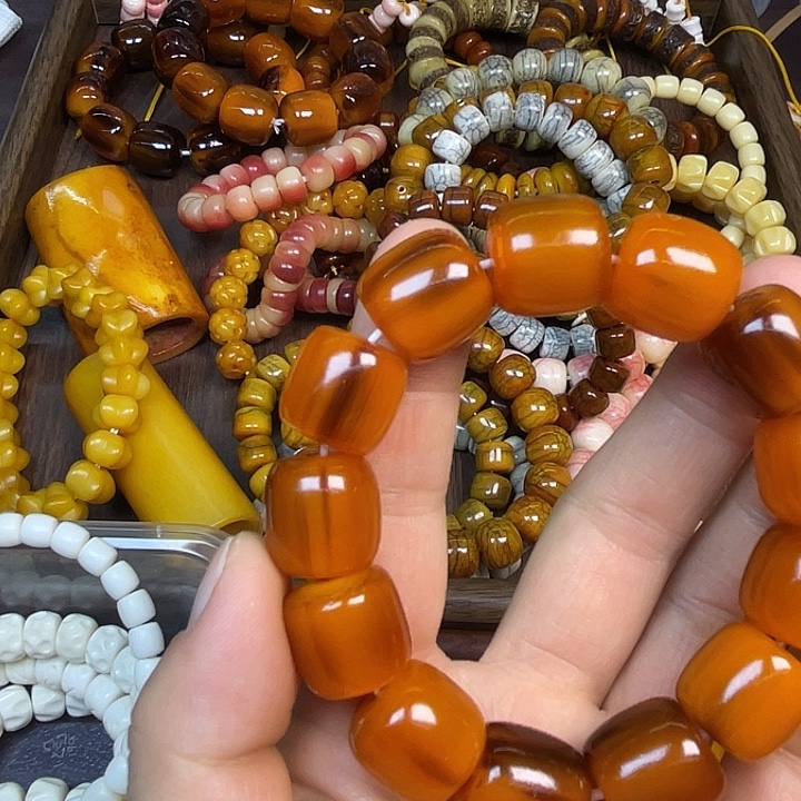 骄***火手串/手链驼骨牦牛角