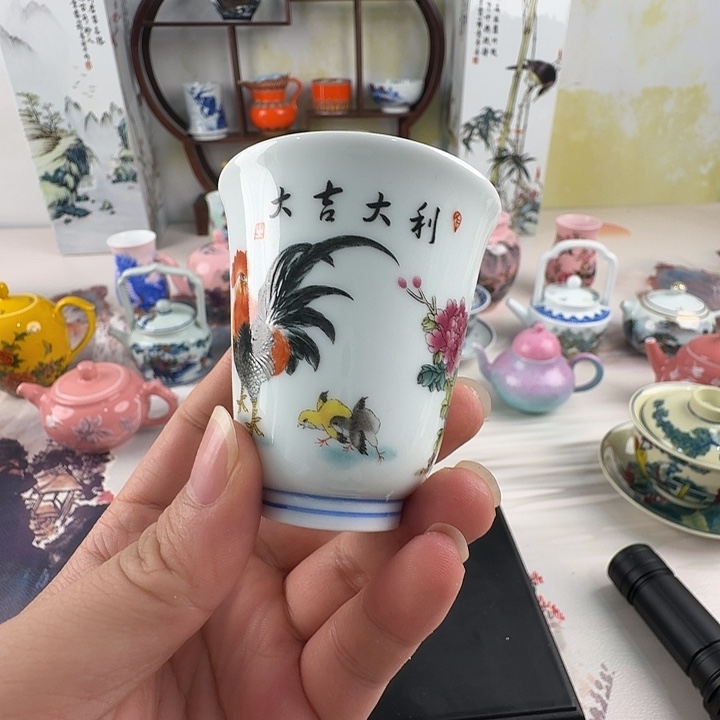 摆件景德镇陶瓷老厂瓷3
