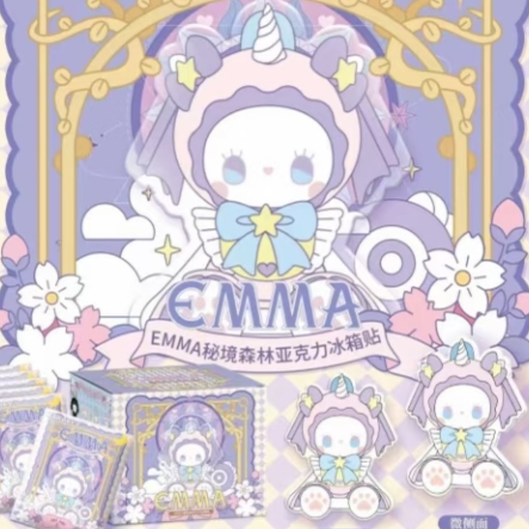 【直播间代拆】秘境森林冰箱贴挂架摆件