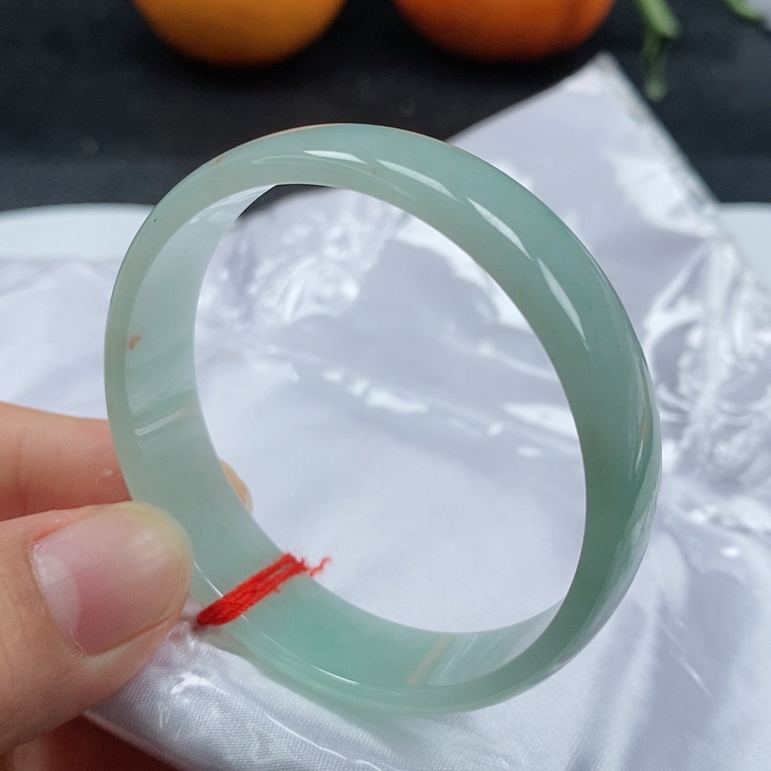 【闪购商品】翡翠手镯未镶嵌228号，50圈口