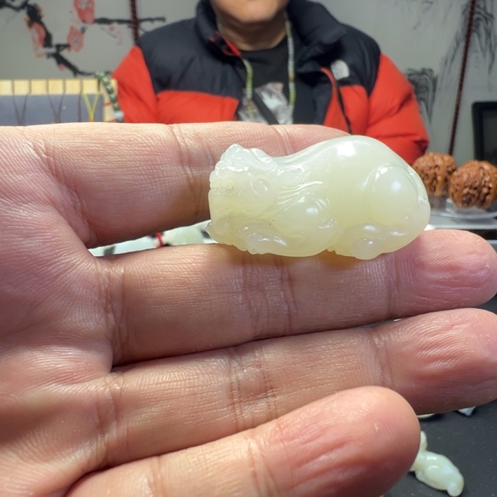 和田玉未镶嵌项链