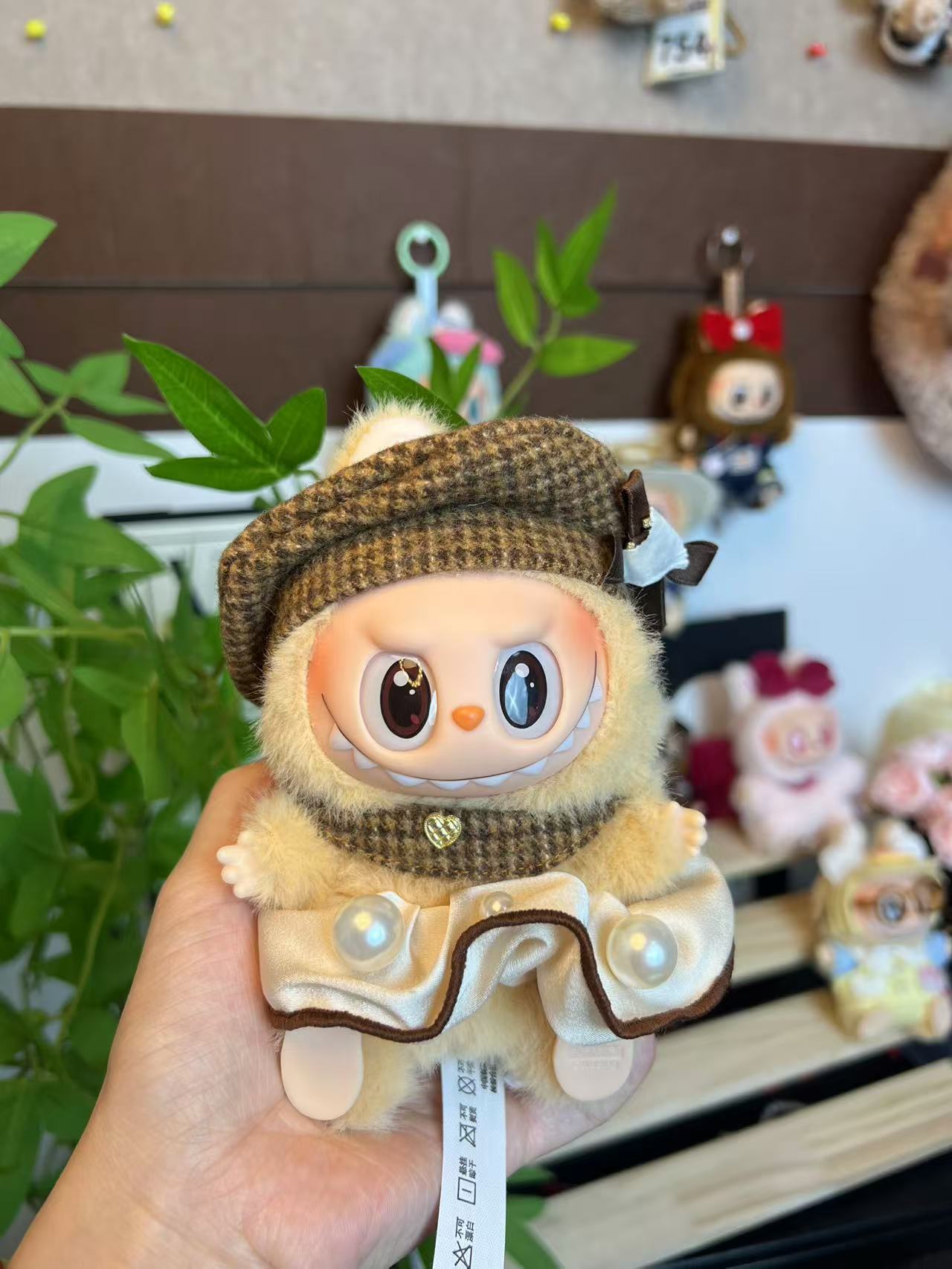 【妍小姐】搪胶公仔毛绒挂件