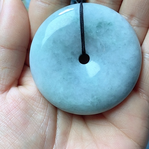 翡翠颈饰未镶嵌天然缅甸翡翠a货