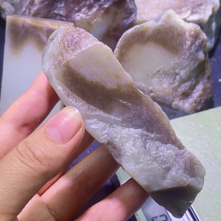 未镶嵌和田玉珠宝半成品