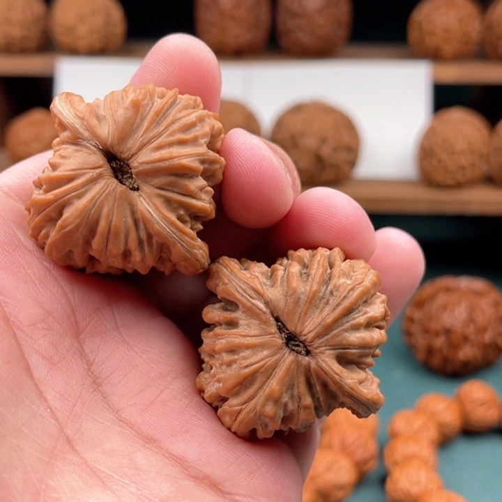 文玩核桃把件文玩核桃平谷四座楼