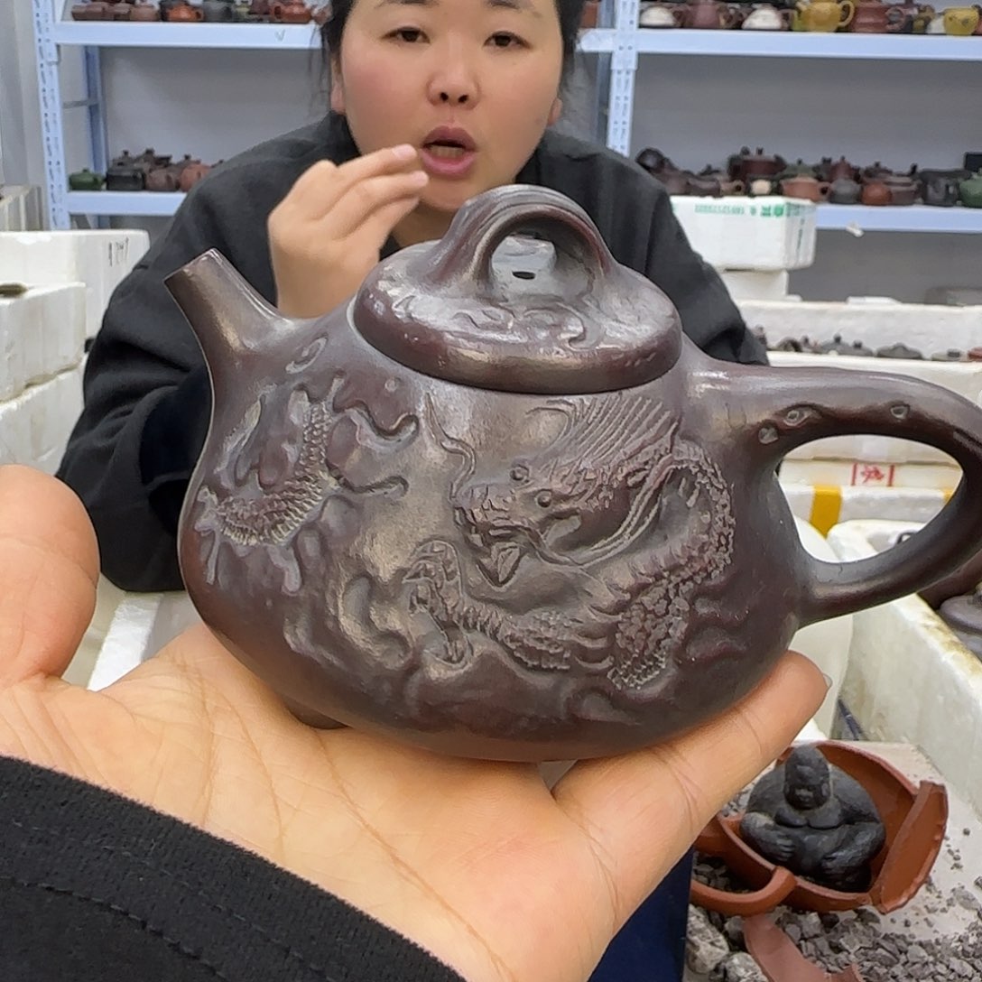 紫砂茶壶宜兴紫砂壶瑕疵处理