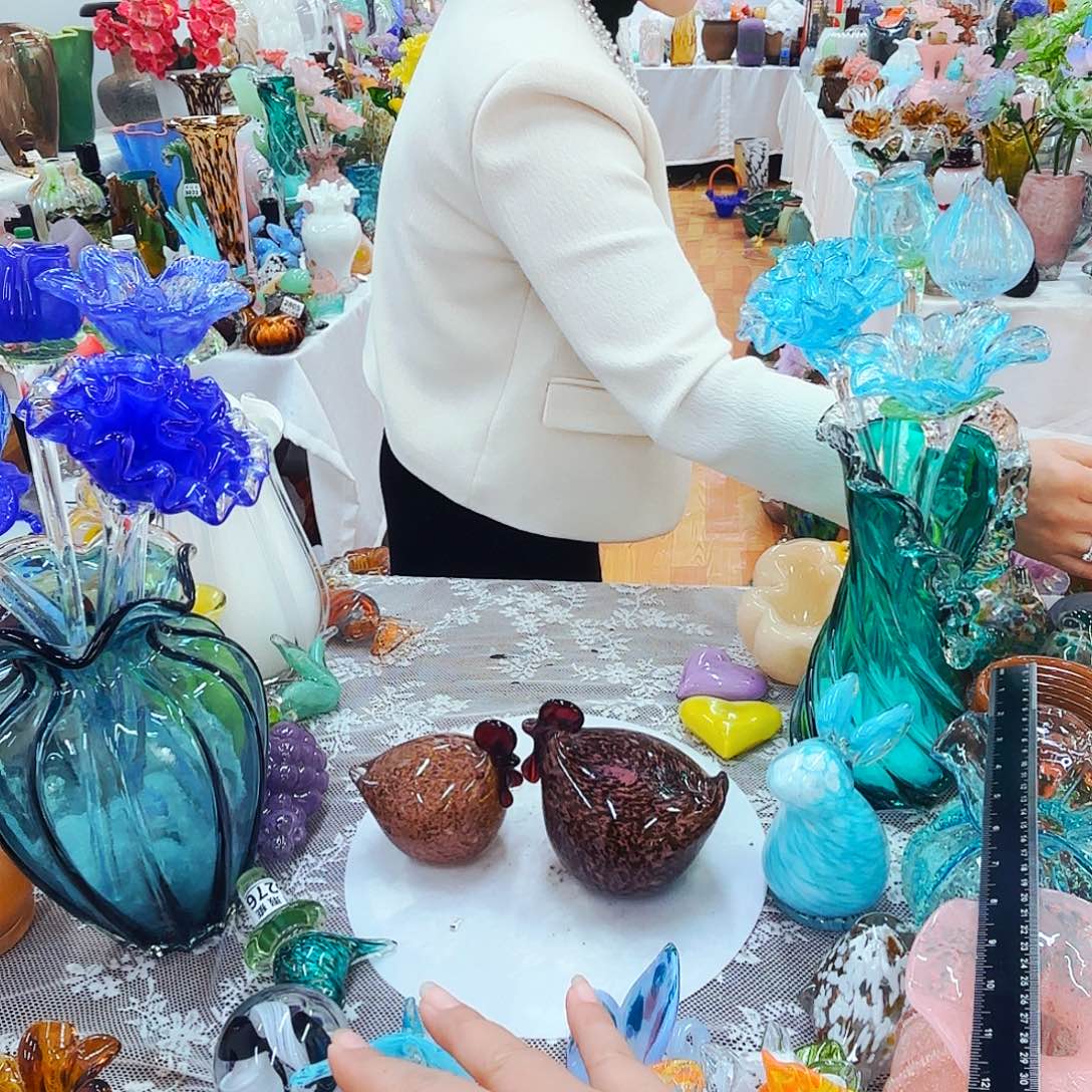 花***奴福利不退不退琉璃花瓶花器艺术品