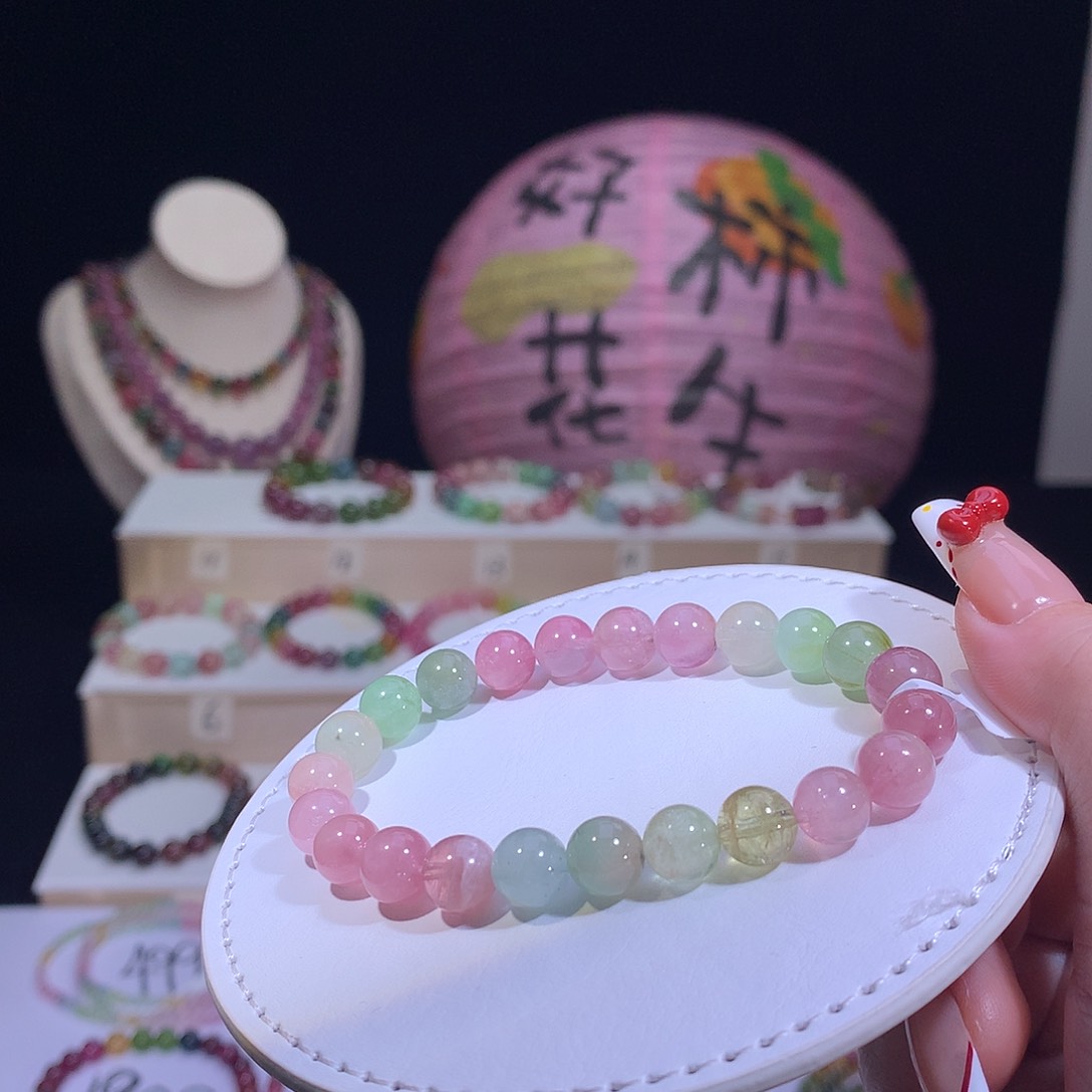 碧玺手链未镶嵌碧玺