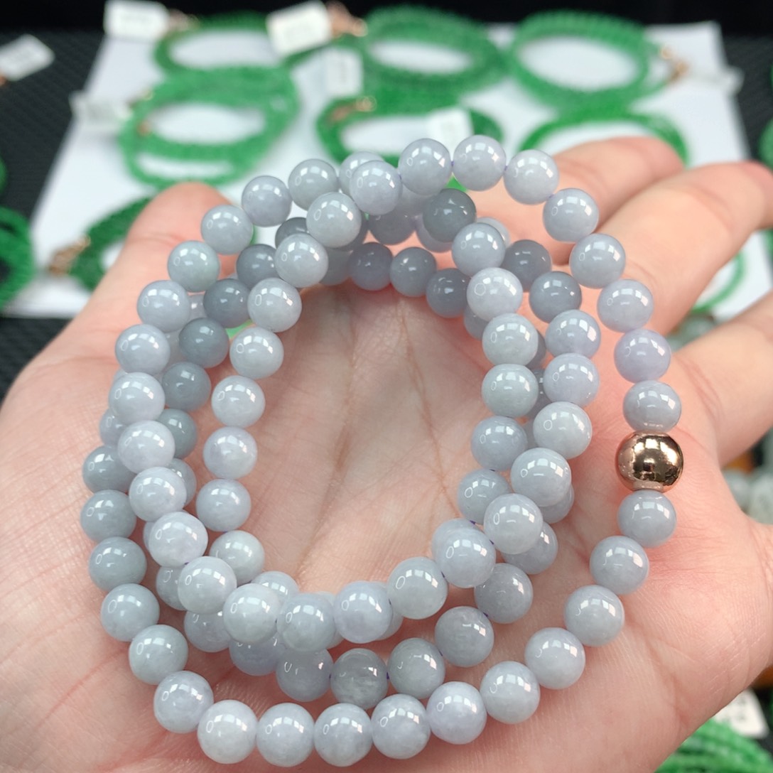 翡翠手链未镶嵌翡翠