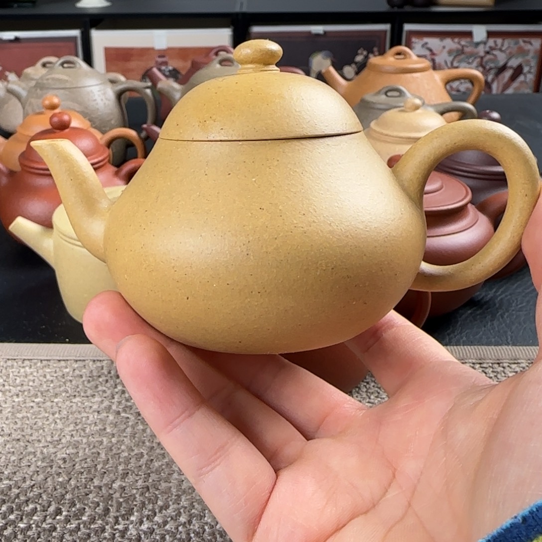 茶壶紫砂微瑕梨形