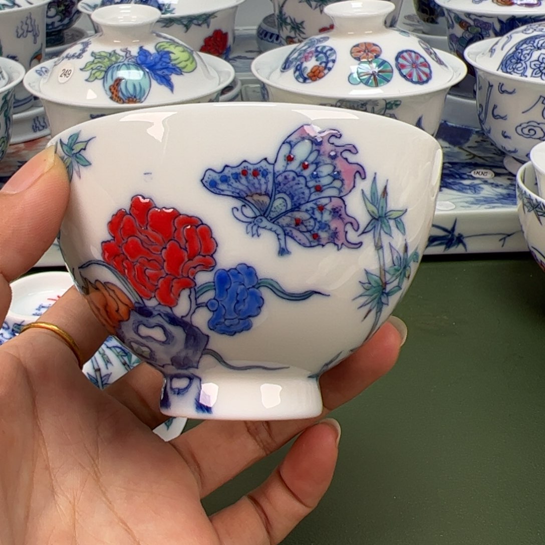 杯景德镇纯手绘茶具