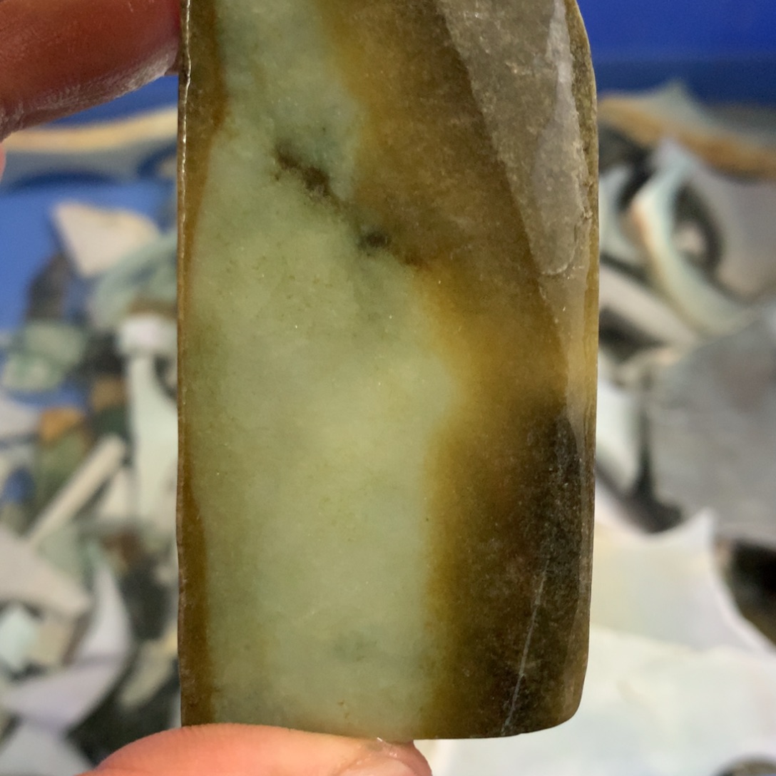 翡翠裸石翡翠边角料