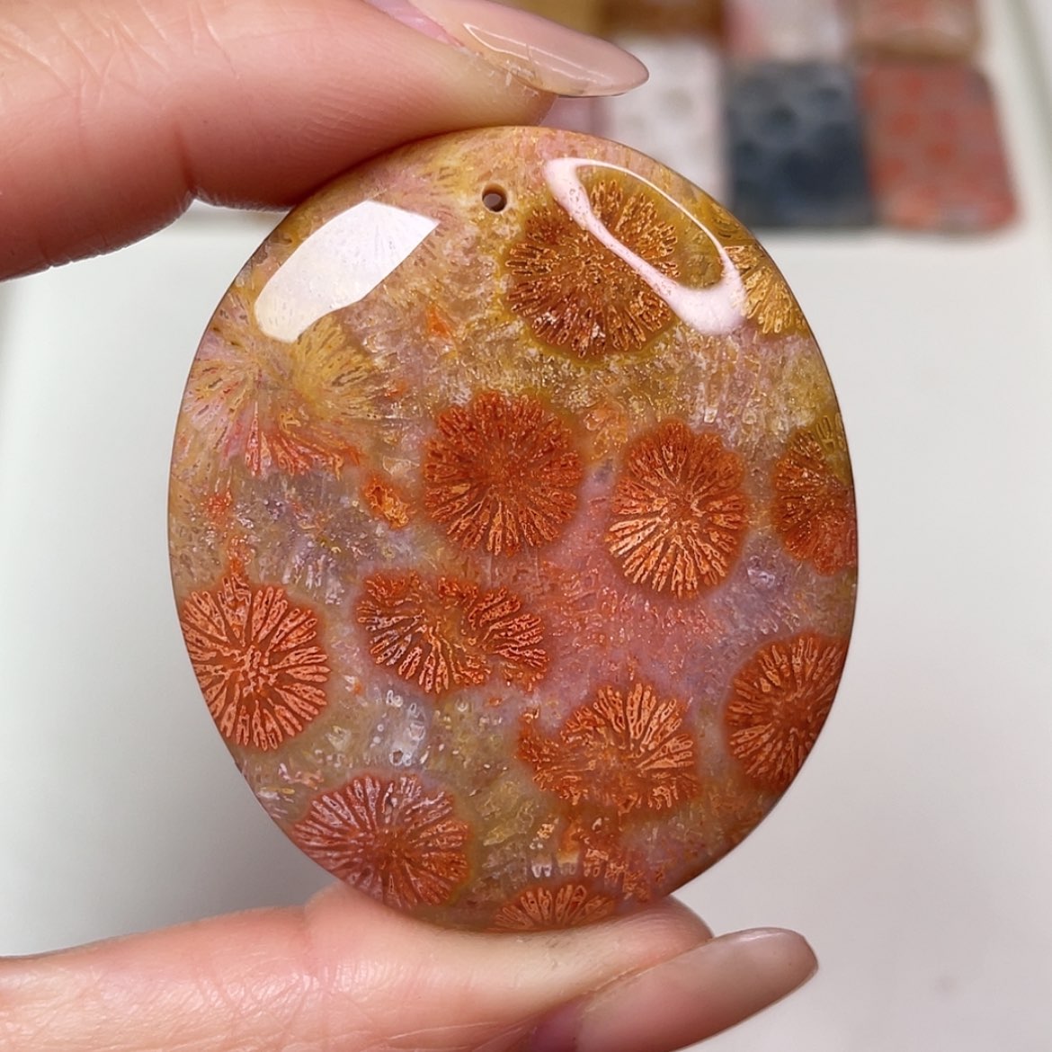 【闪购商品】未镶嵌吊坠(赠链)硅化玉