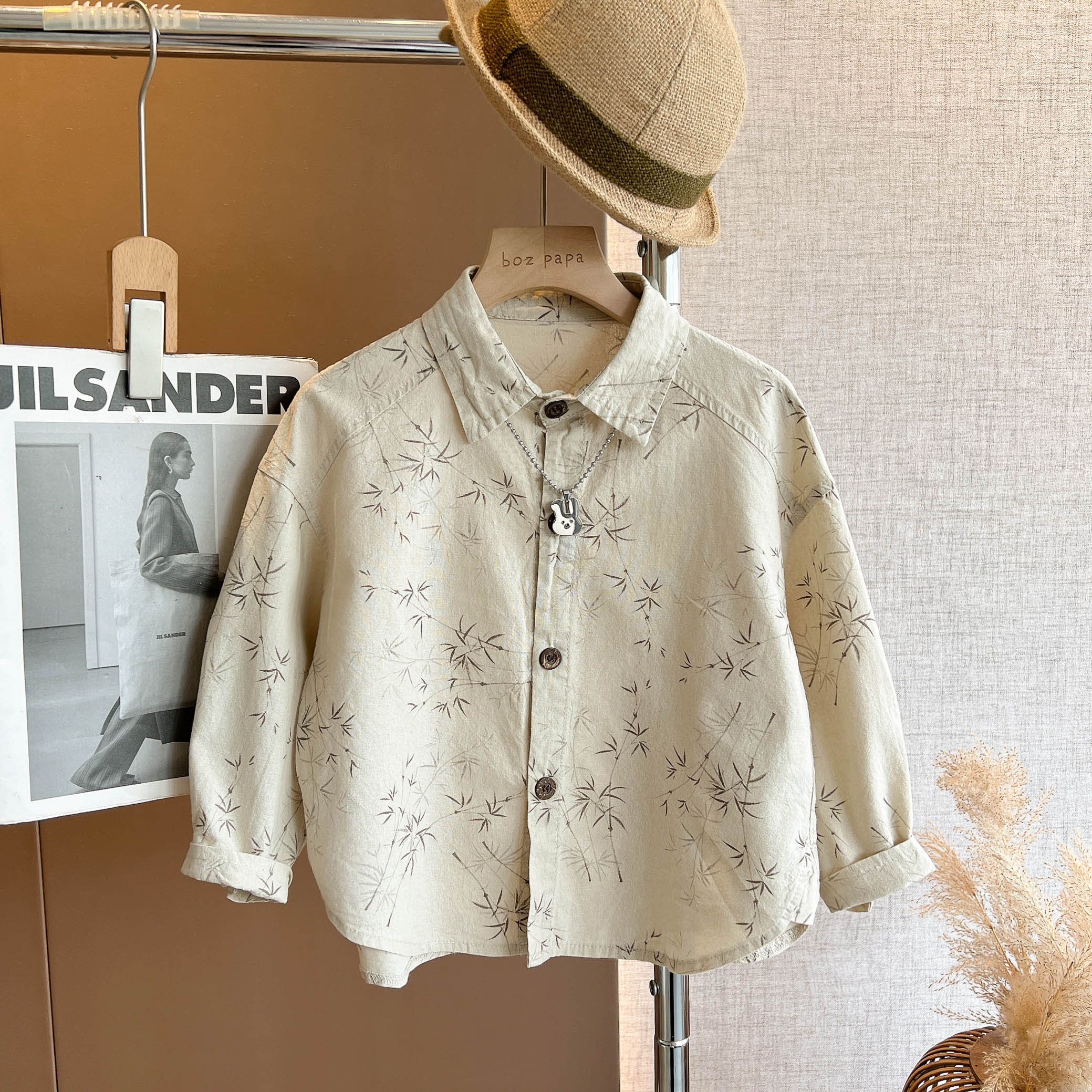 【竹君】竹子衬衫单件