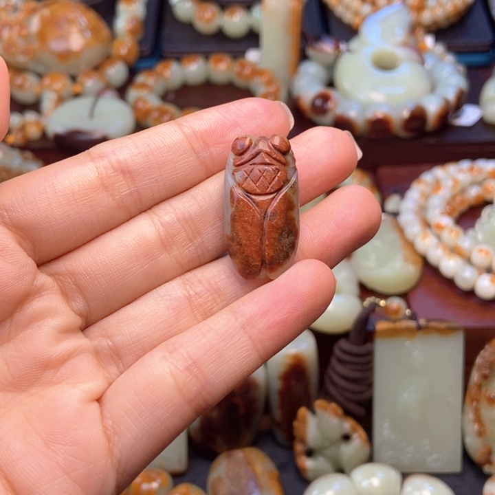 岫岩河磨玉（透闪石质玉）未镶嵌挂件