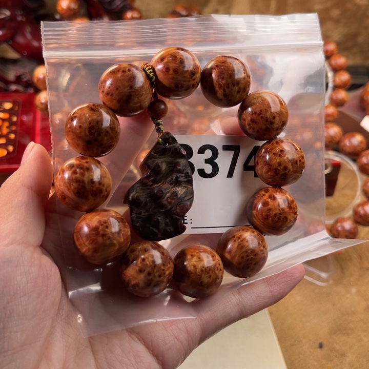 柏木（崖柏）手串/手链2.0金刚骨料