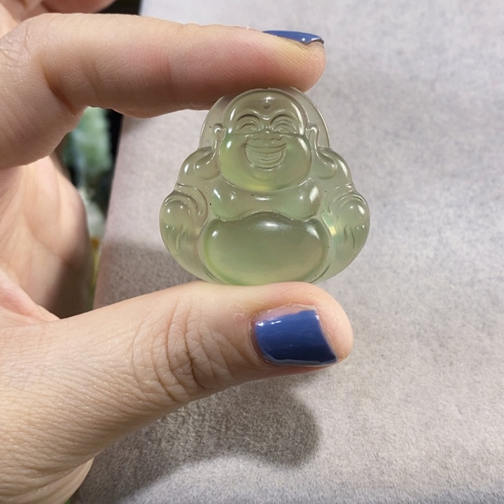 未镶嵌岫玉挂件吊坠