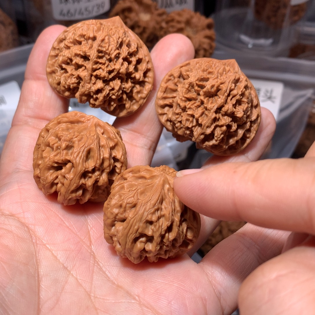 吊坠文玩核桃42满天星➕33苹果