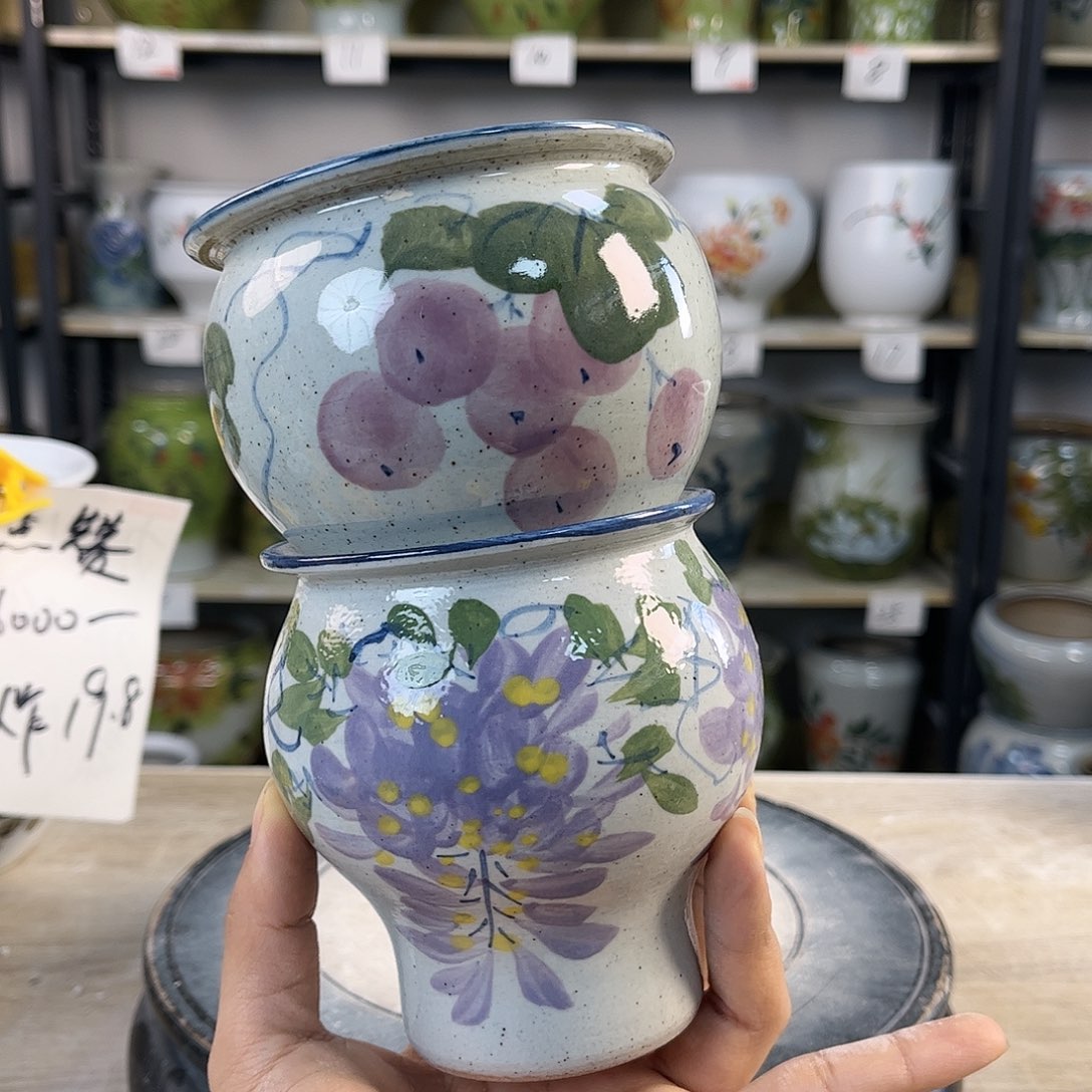 罐1xc景德镇陶瓷花盆