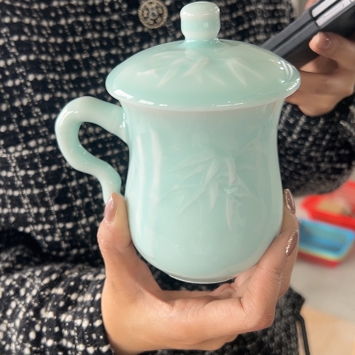 小米茶器龙泉青瓷