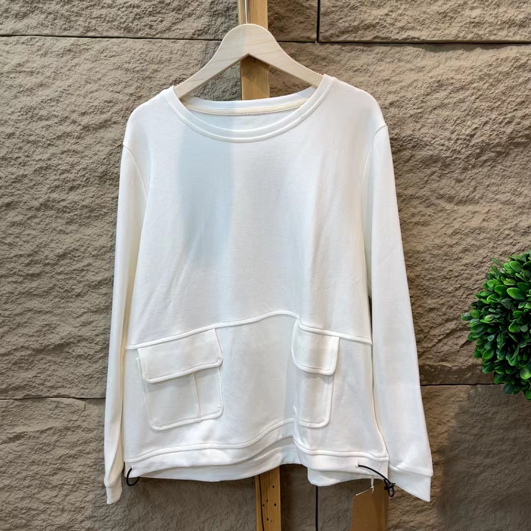 4582新款秋季休闲气质百搭时尚长袖T恤