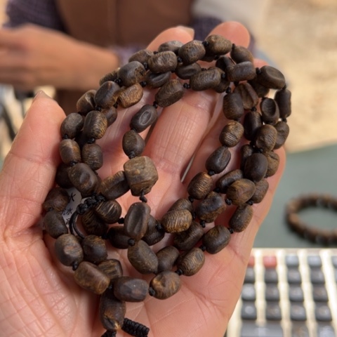 沉香手串白棋虫漏沉水19克卡0.6多样性发1条