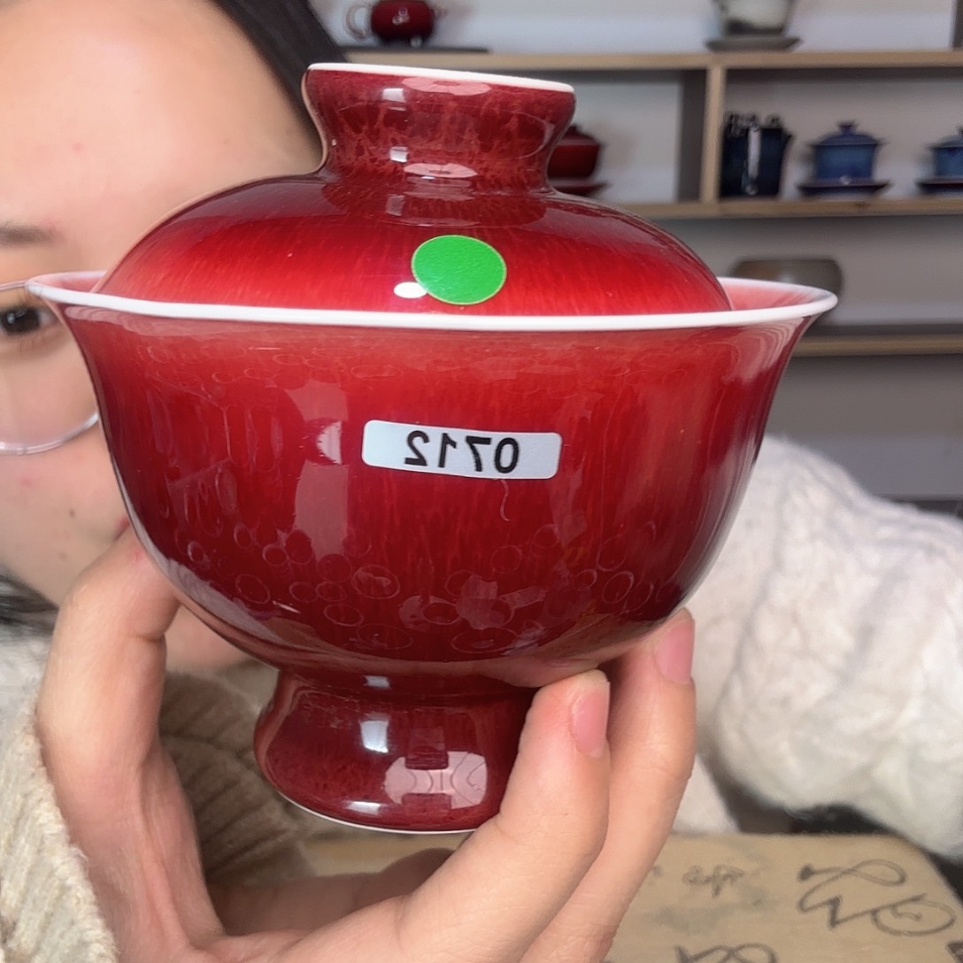 碗景德镇郎红陶瓷